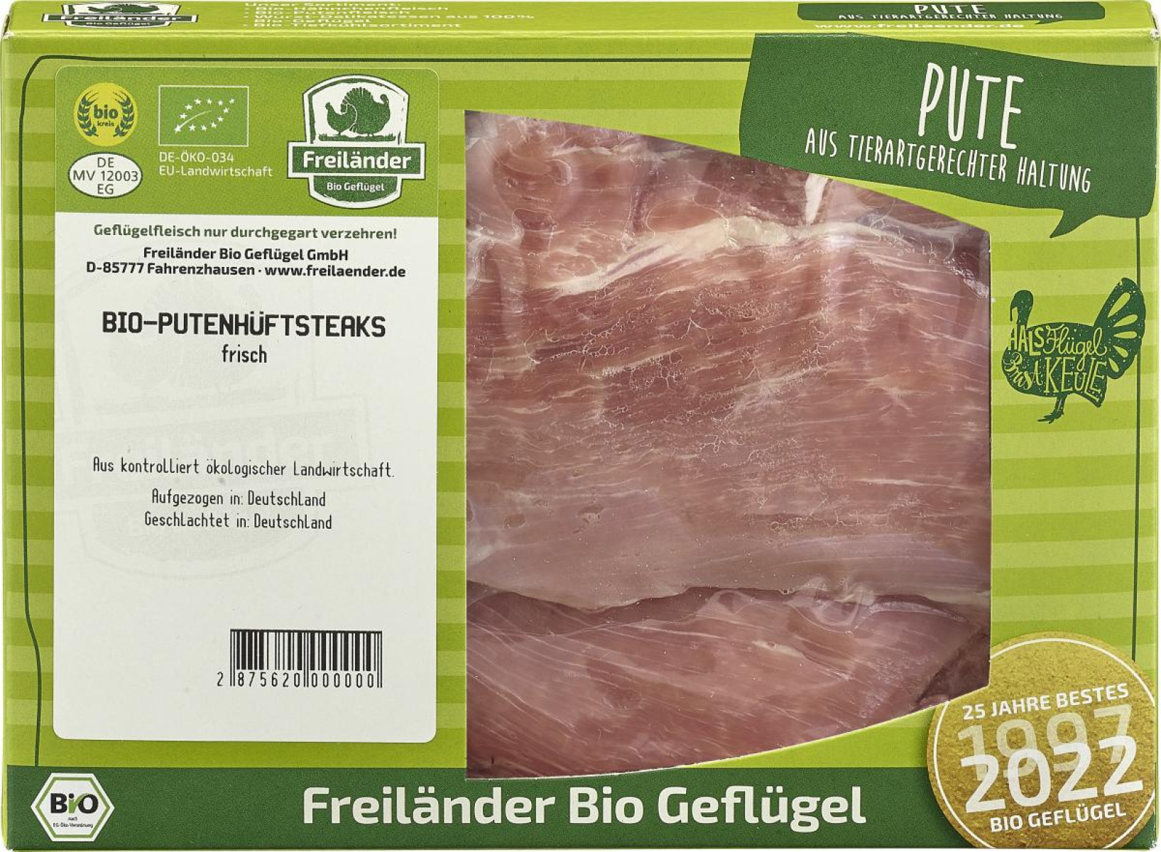 Putenhüftsteak 3-5 Stück