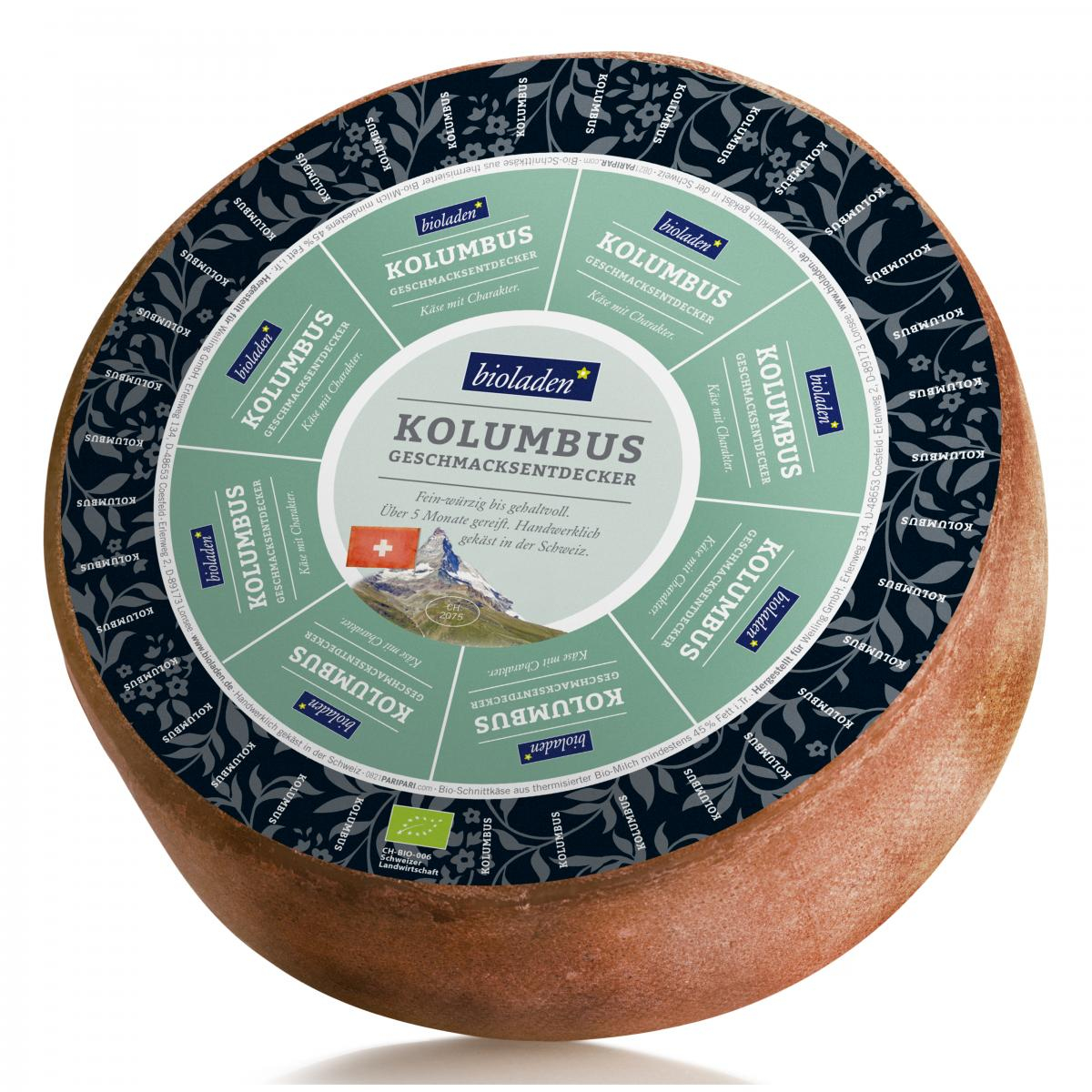 Kolumbus, eingeschweißt