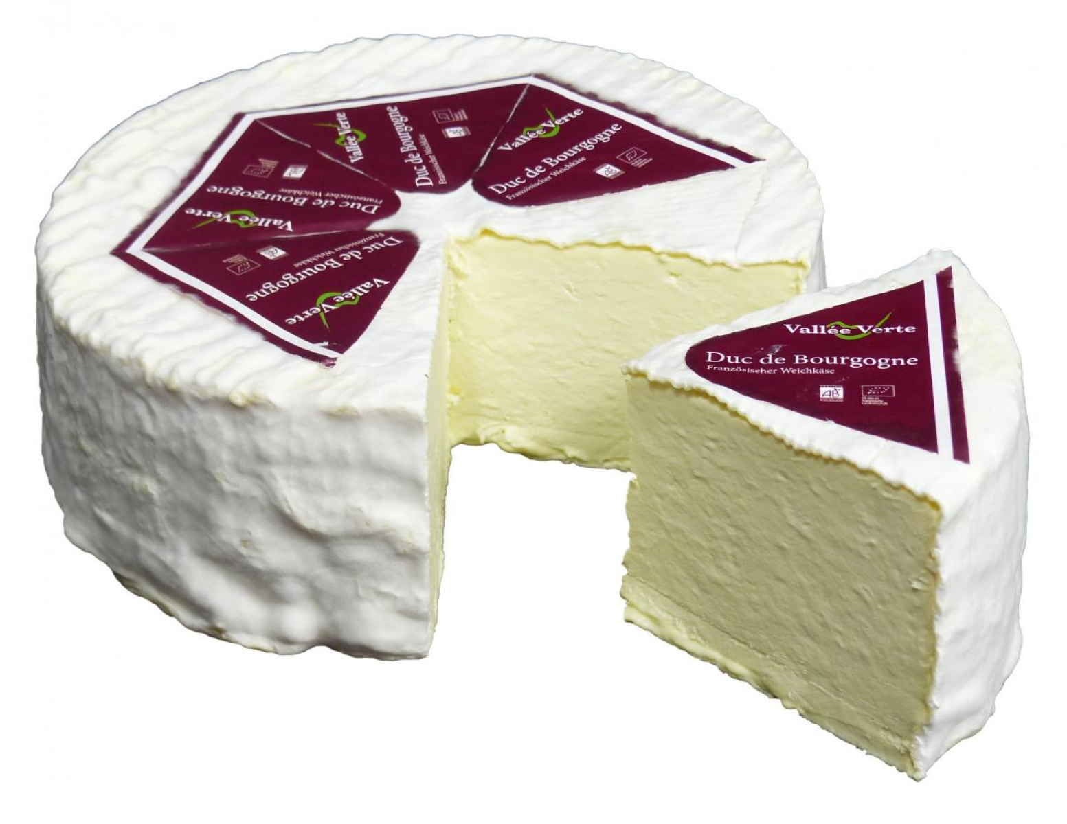 Duc de Bourgogne Weinbergkäse 72% Fett i. Tr.