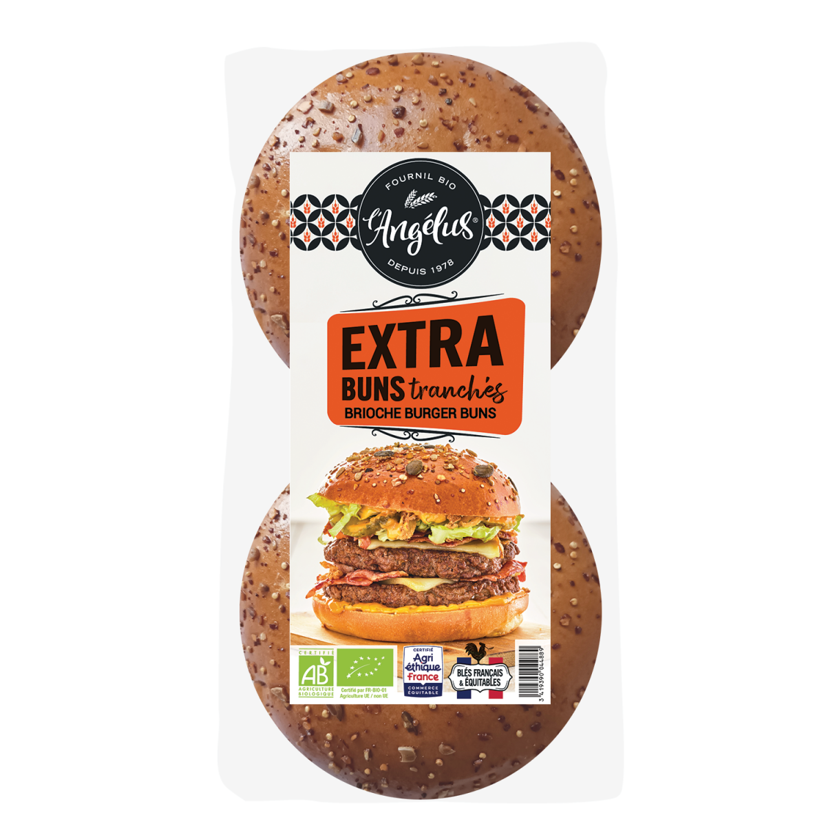 Extra Brioche Burger Buns (2 Stück)