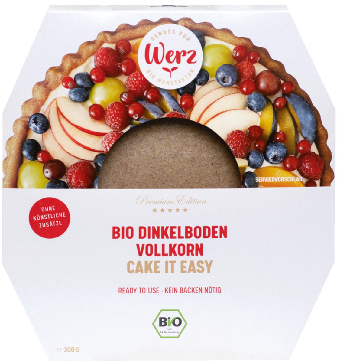 Obst Tortenboden Dinkel Vollkorn