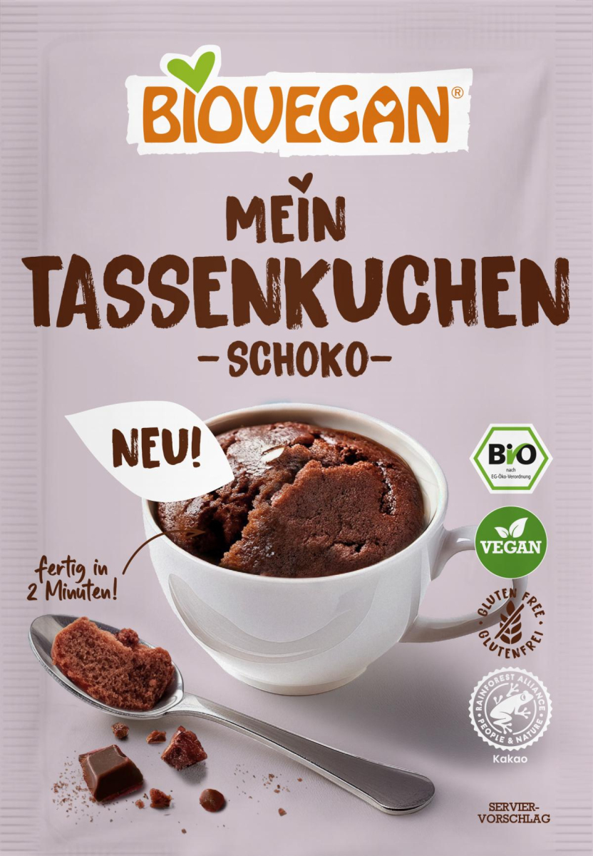 Mein Tassenkuchen Schoko