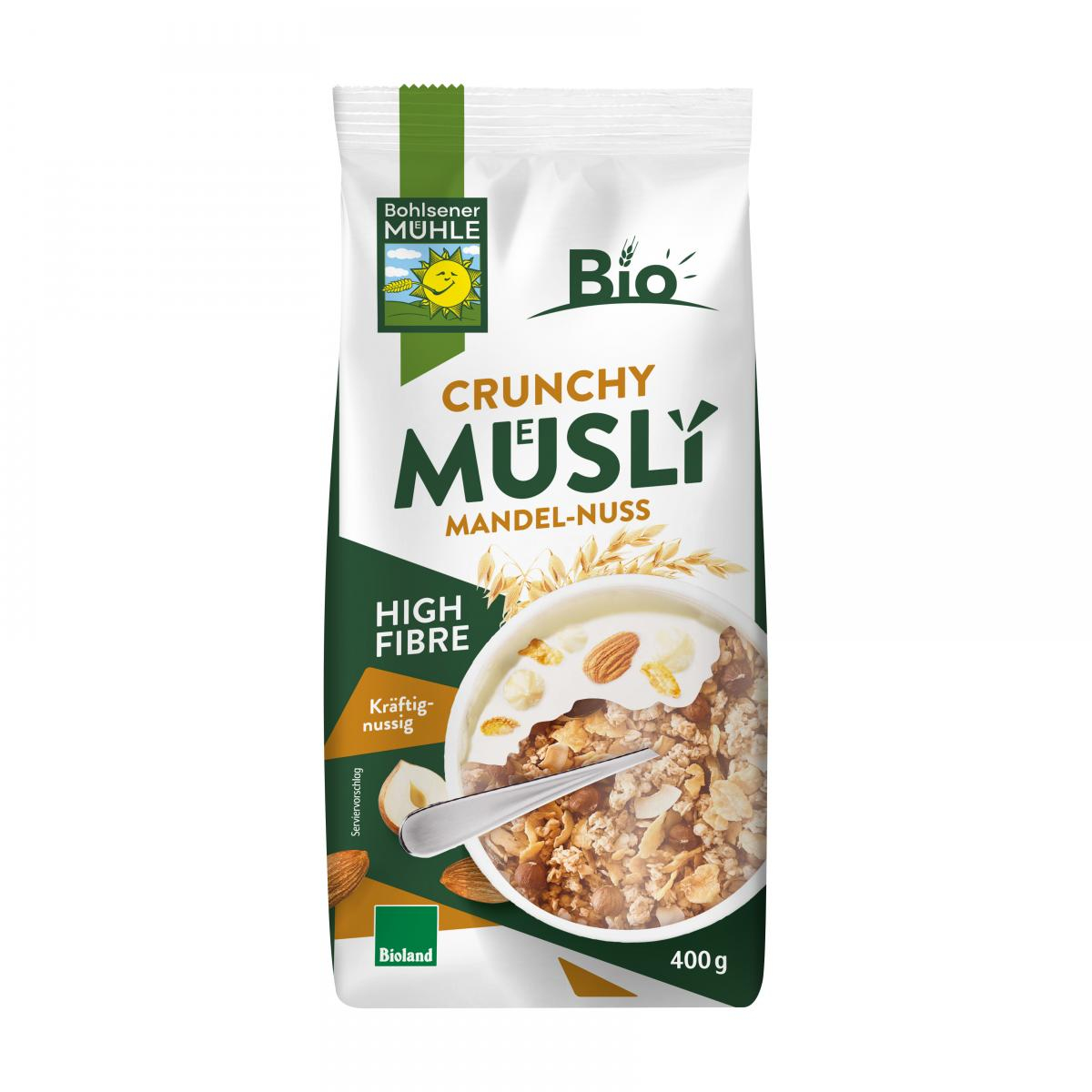 Mein Crunchy Mandel-Nuss Müsli