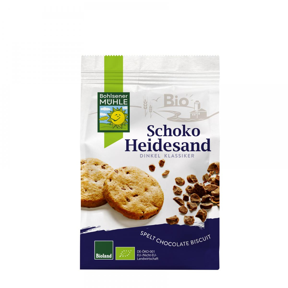 Dinkel Schoko Heidesandkekse