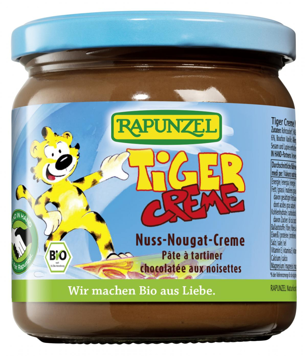 Tiger Creme Nuss-Nougat-Creme