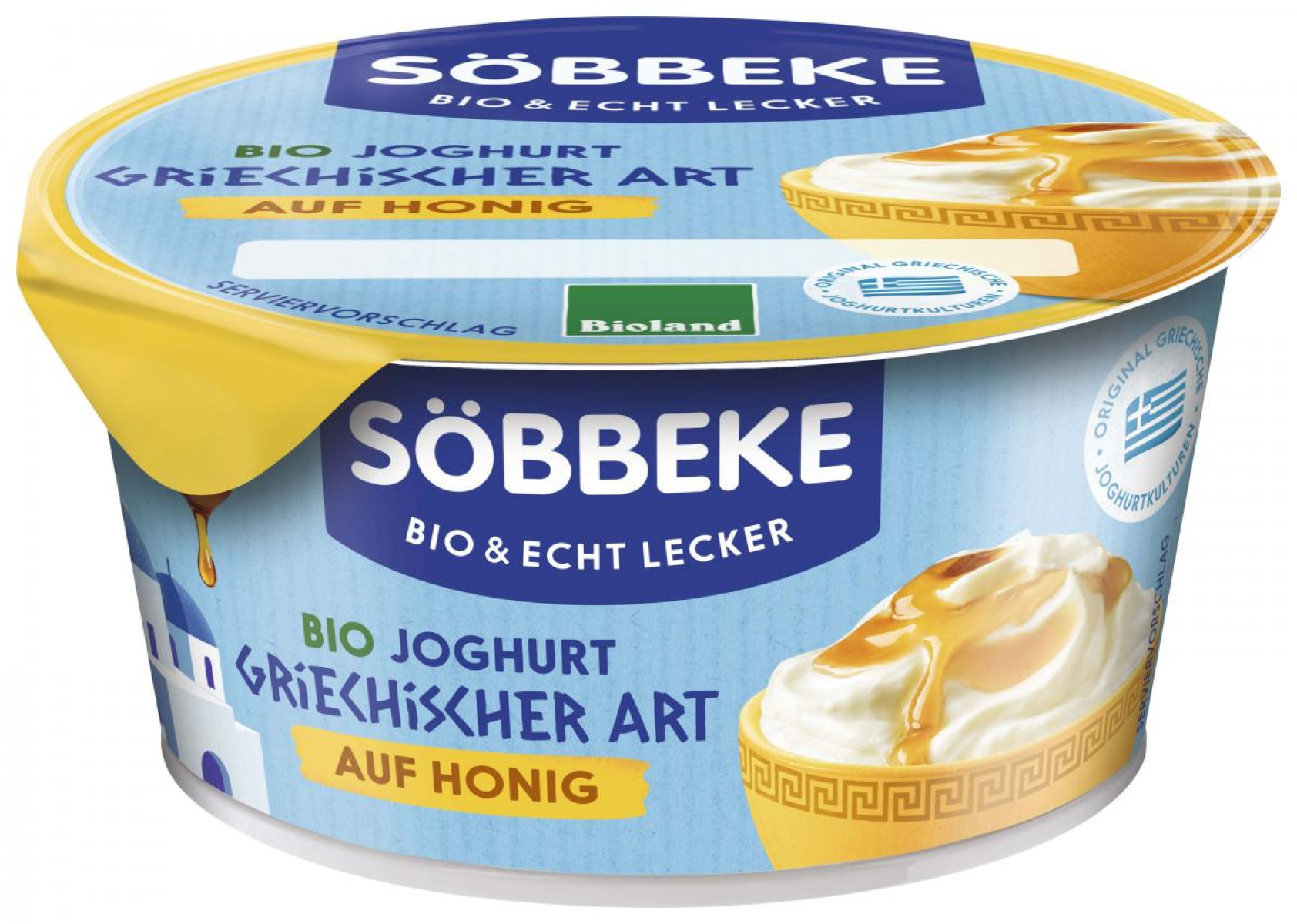Joghurt griech. Art auf Honig