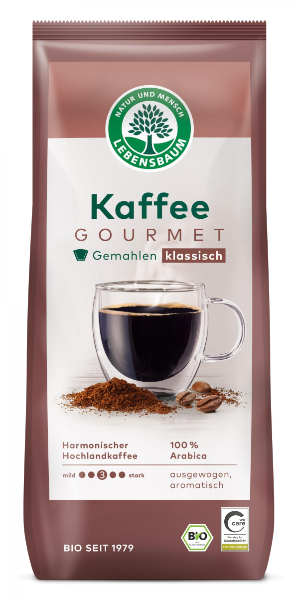 Gourmet Kaffee gemahlen