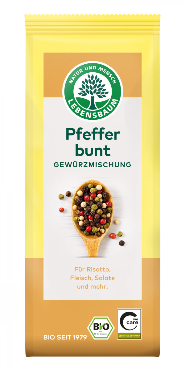 Pfeffer bunt, Tüte