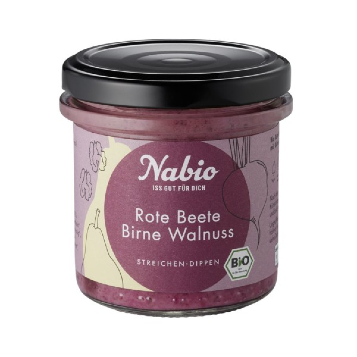 Brotaufstrich Rote Beete Birne Walnuss