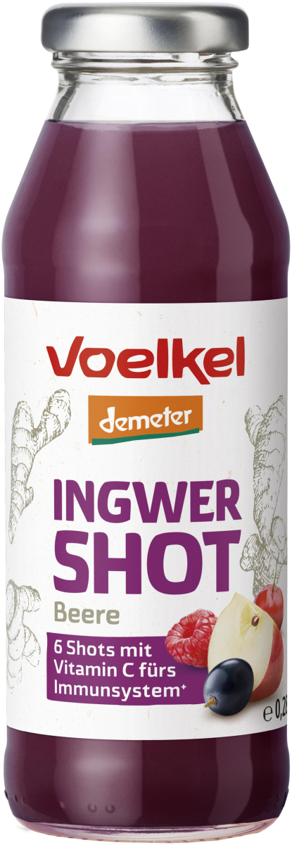 Ingwer & Beeren Shot