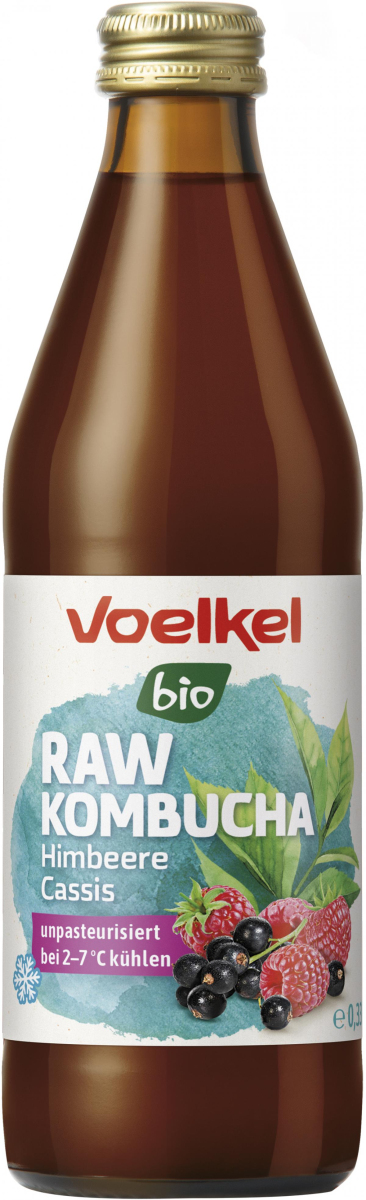 RAW Kombucha Cassis Himbeere