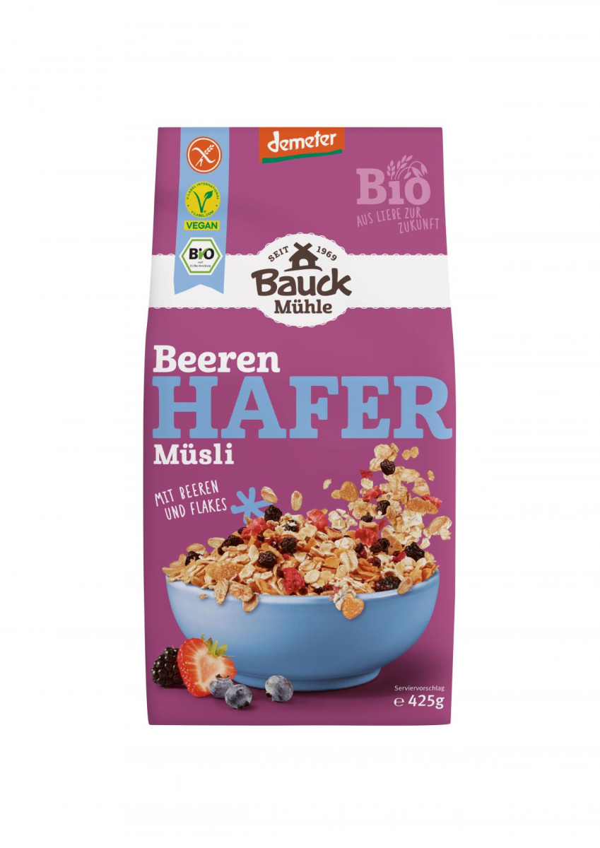 Hafer Müsli Beeren