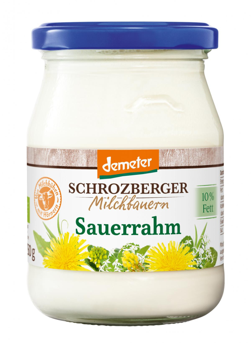 Sauerrahm 10% im Glas