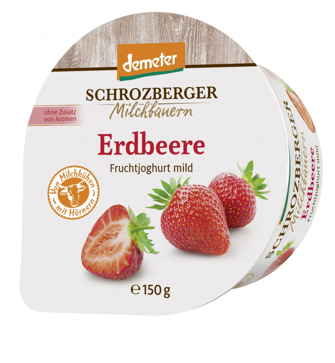 Joghurt Erdbeere Becher demeter