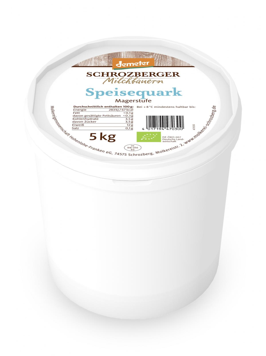 Speisequark mager (Großgebinde)