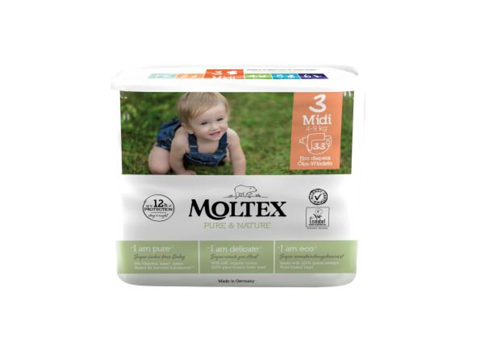 Windeln Pure & Nature Midi 4-6 kg
