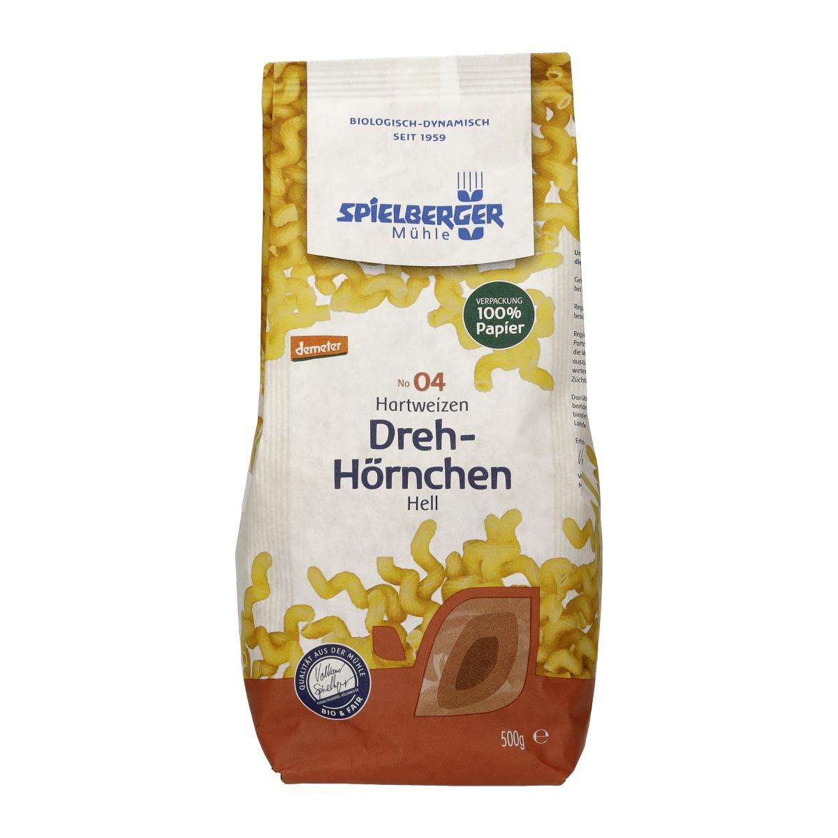 Dreh-Hörnchen Hartweizennudeln