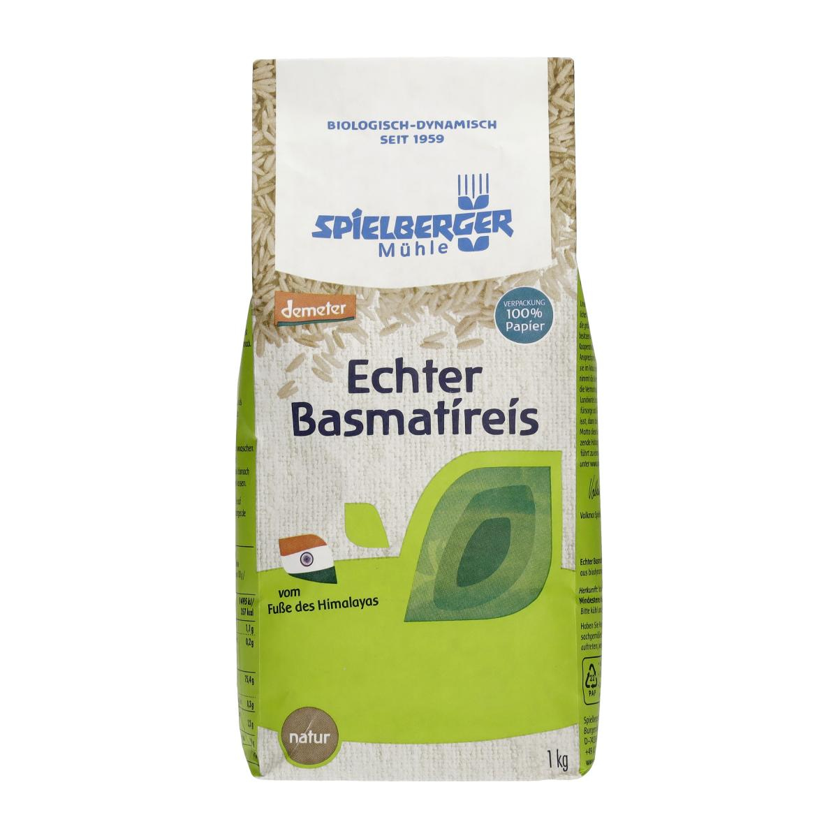 Basmatireis natur, 1 kg