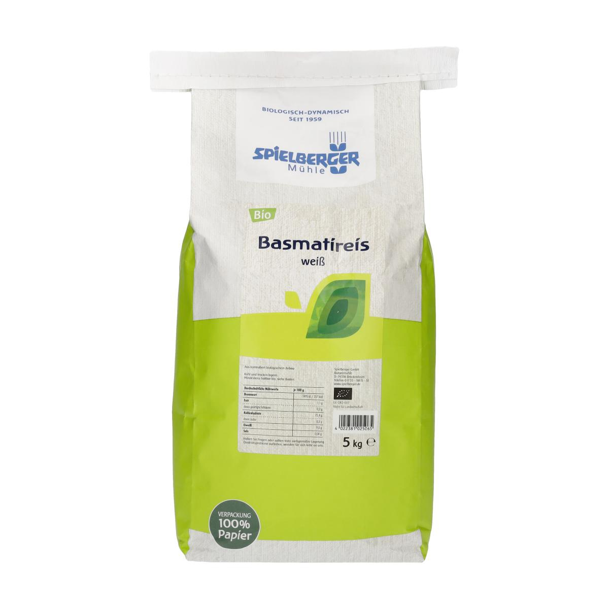 Basmatireis Weiß (Großgebinde)