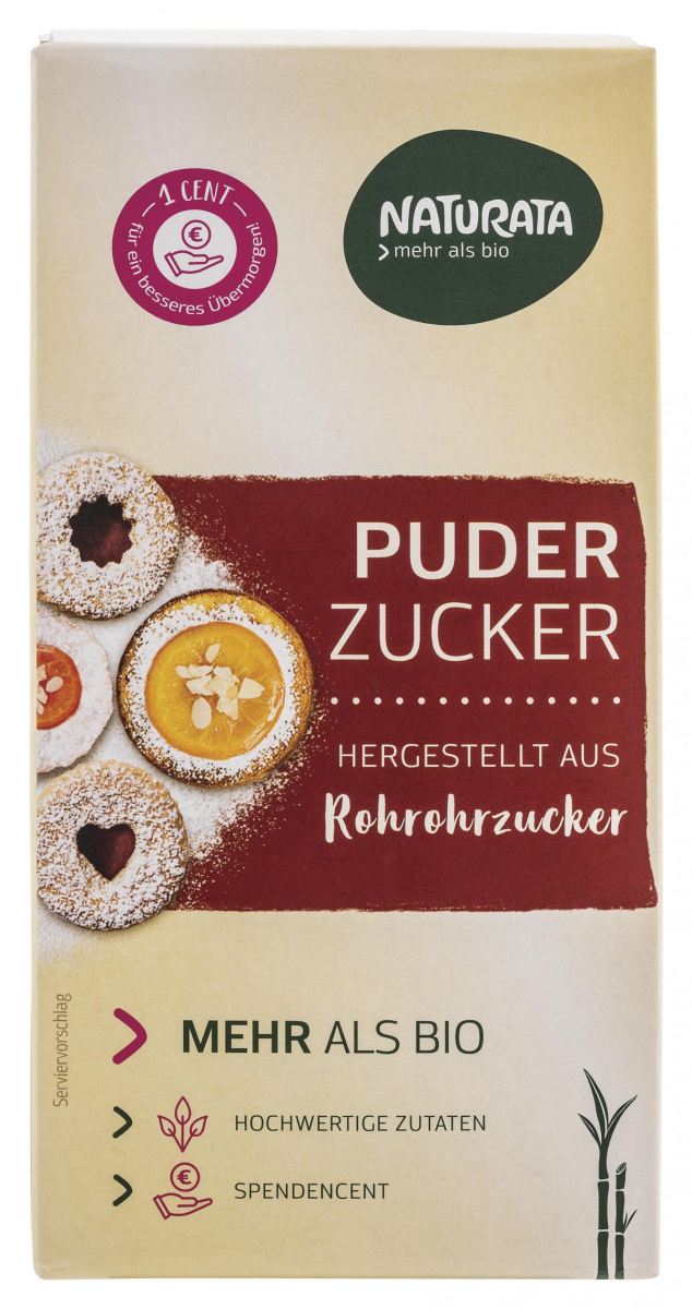 Puderzucker aus Rohrohrzucker
