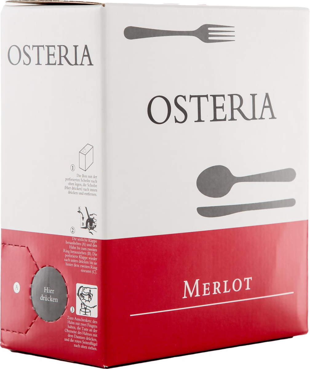 Osteria Merlot, Rotwein (Weinbox) (IT)