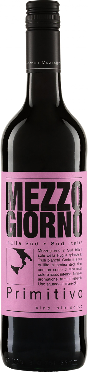 Mezzogiorno Primitivo, Rotwein (IT)