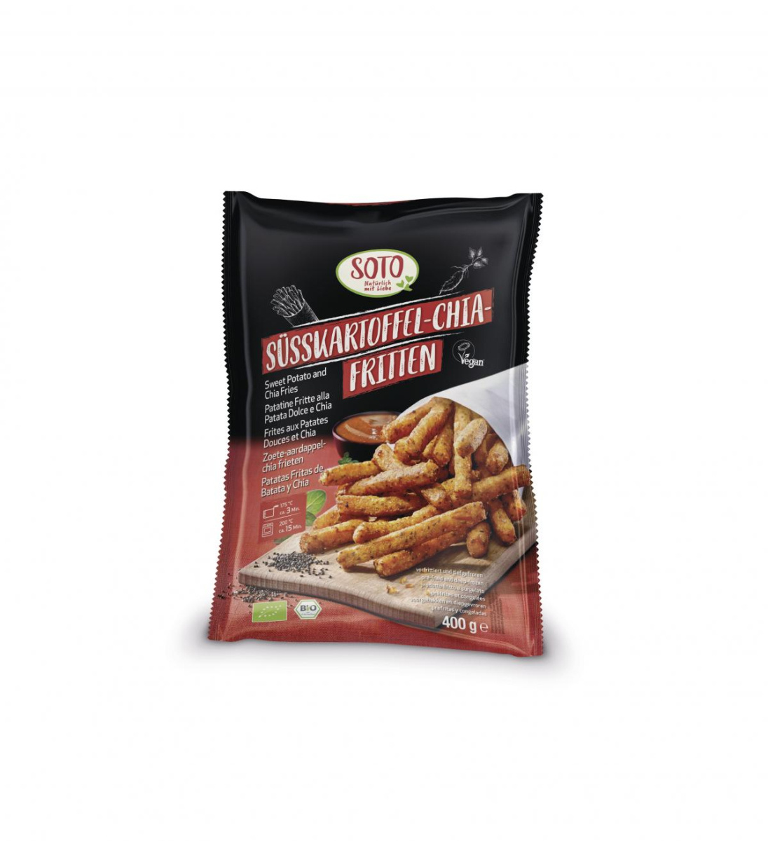 TK Süßkartoffel-Chia-Fritten