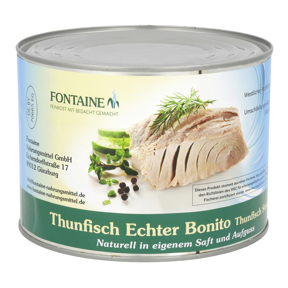 Thunfisch in eigenem Saft (Großgebinde)