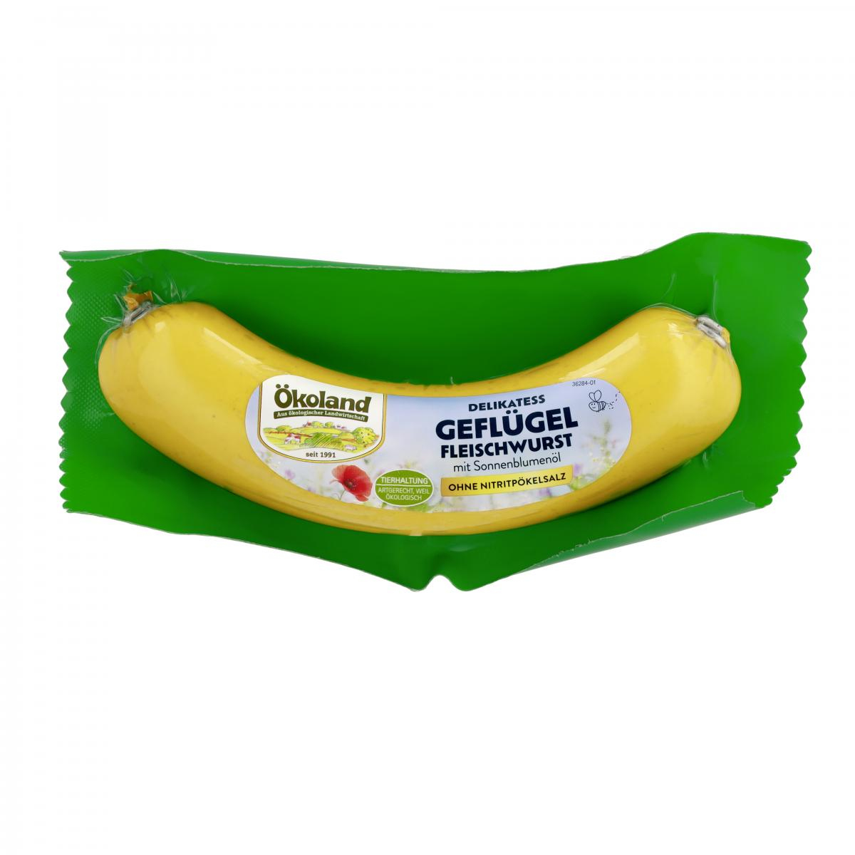 Delikatess Geflügel Fleischwurst