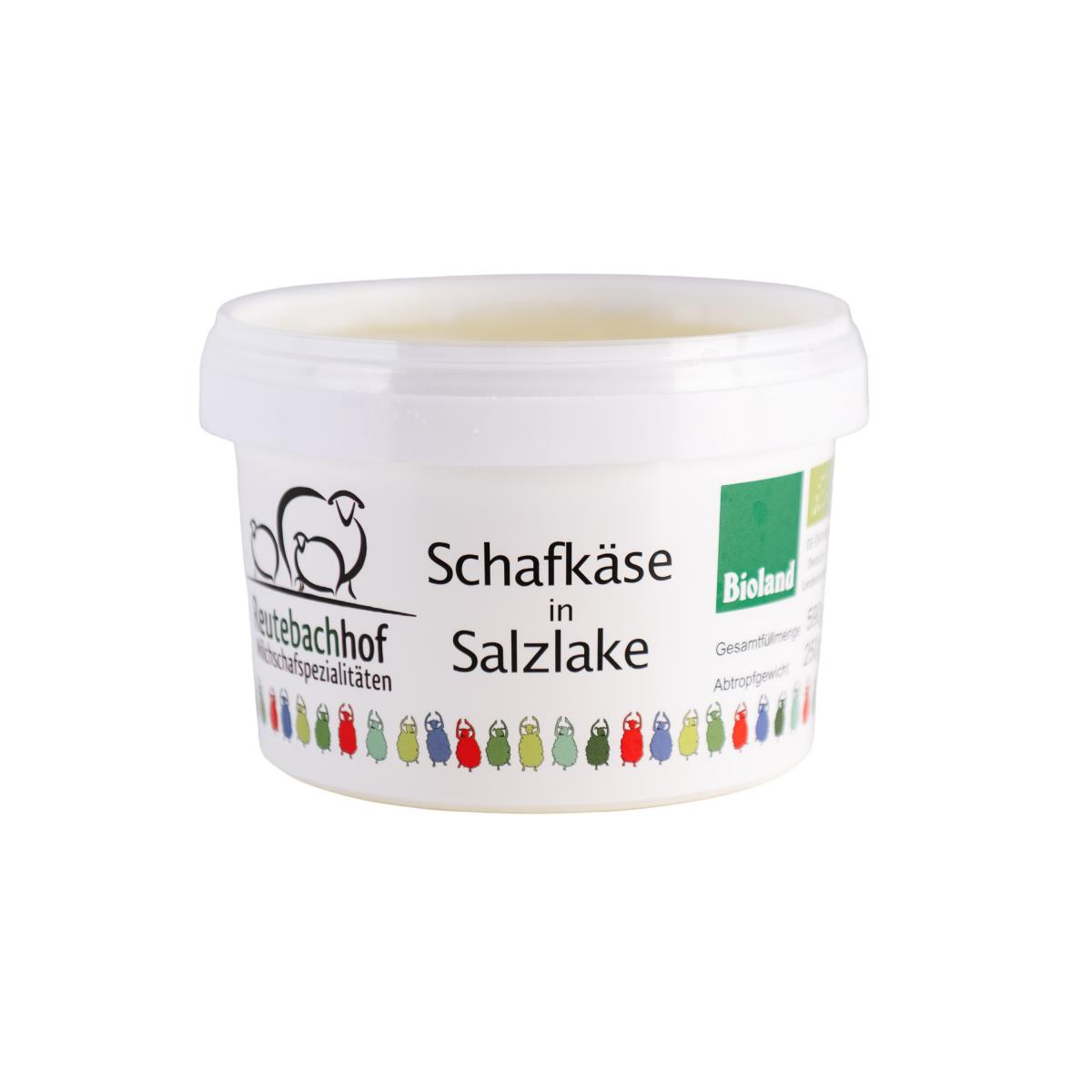 Schafkäse in Salzlake
