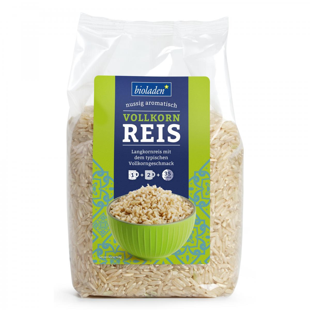Vollkornreis Langkorn bioladen* 500 g