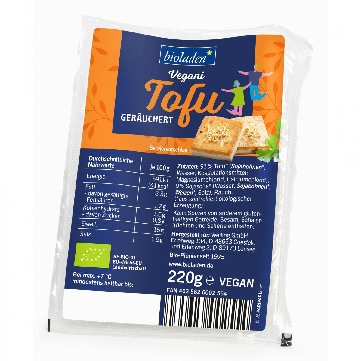b*Tofu geräuchert VEGANI