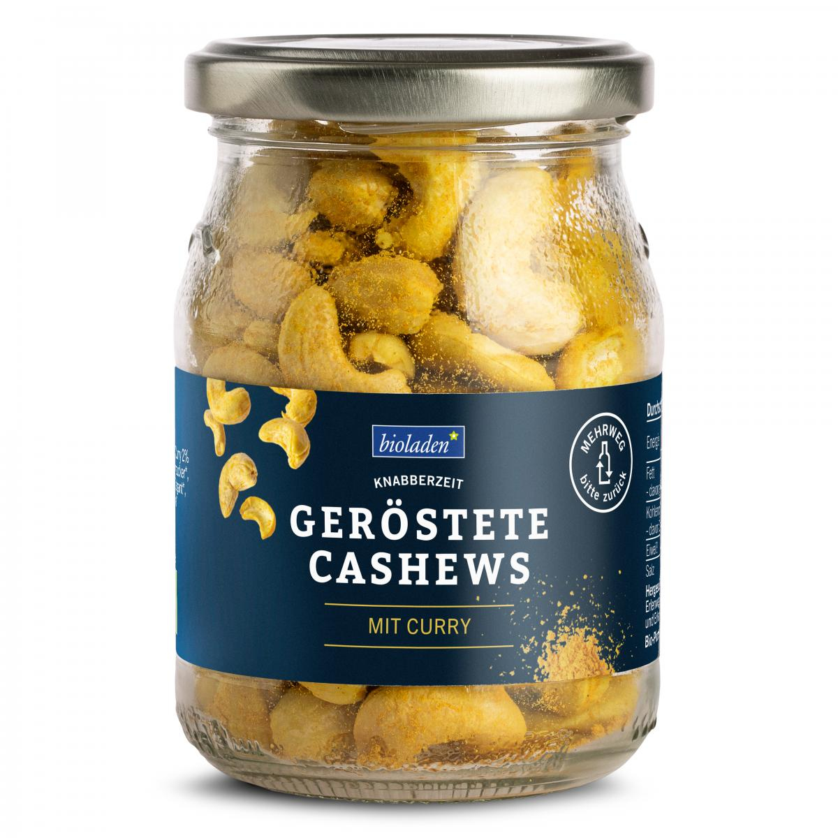 Cashews Curry im Pfandglas