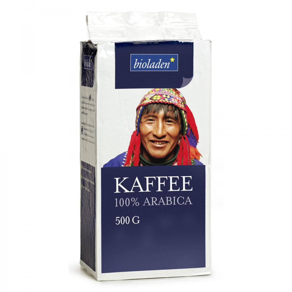 Kaffee 100% Arabica, gemahlen