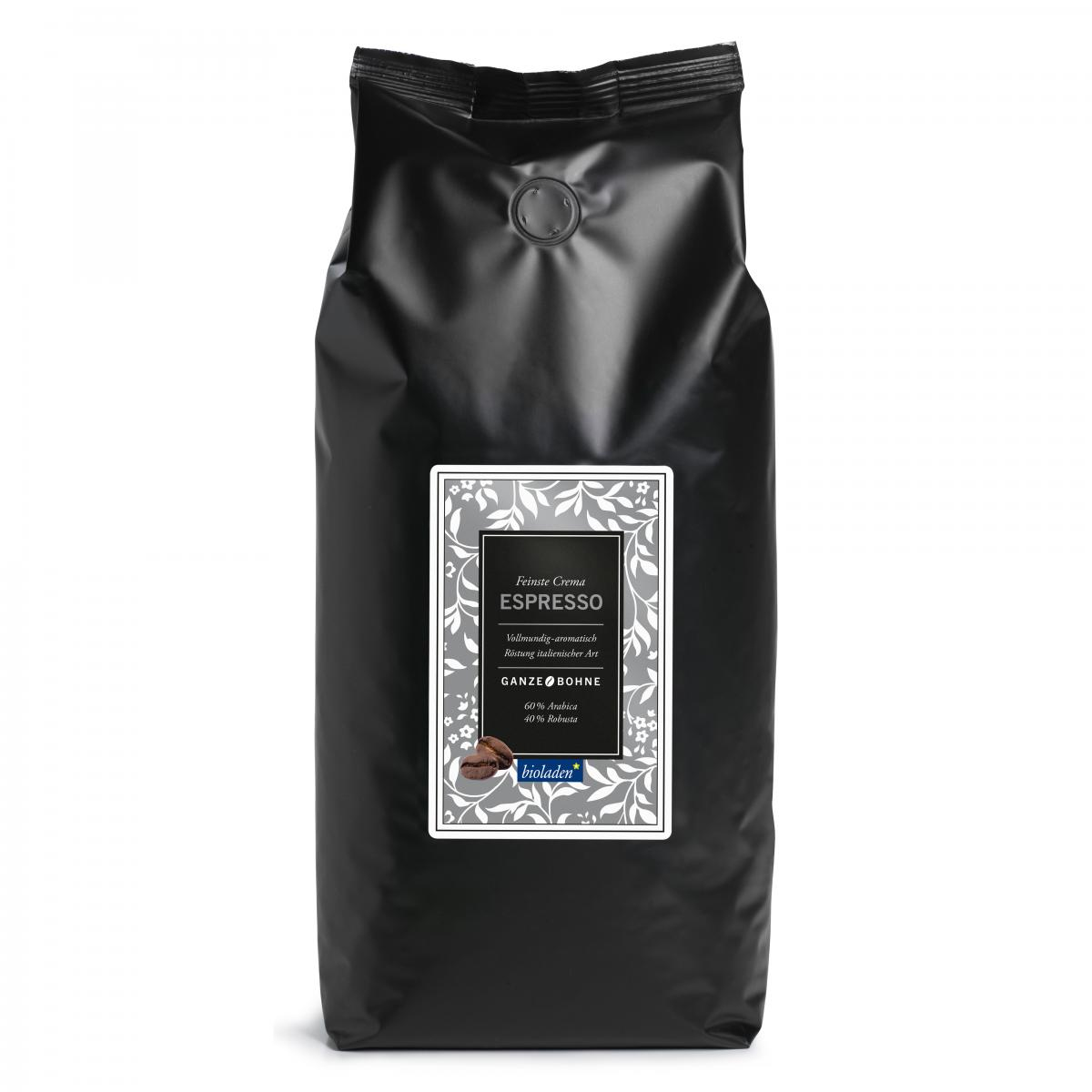 Espresso ganze Bohne 1 kg