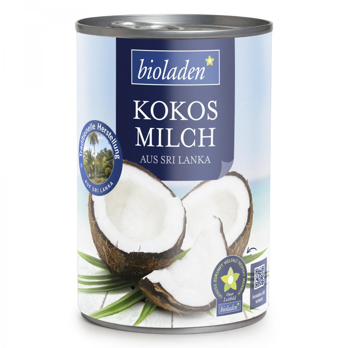 Kokosmilch bioladen* 60 % Kokos