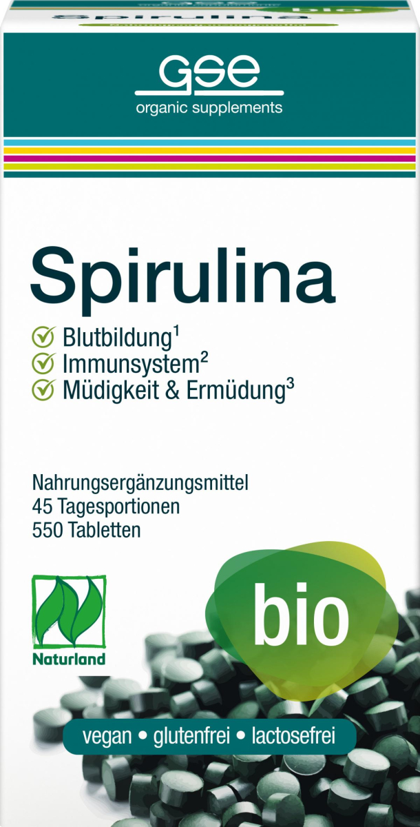 Spirulina 550 Tabletten