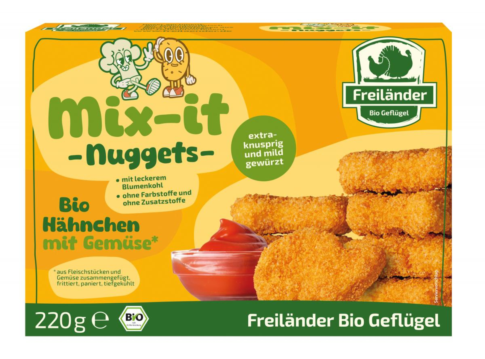 TK Mix-it Nuggets (Hähnchen+Gemüse)