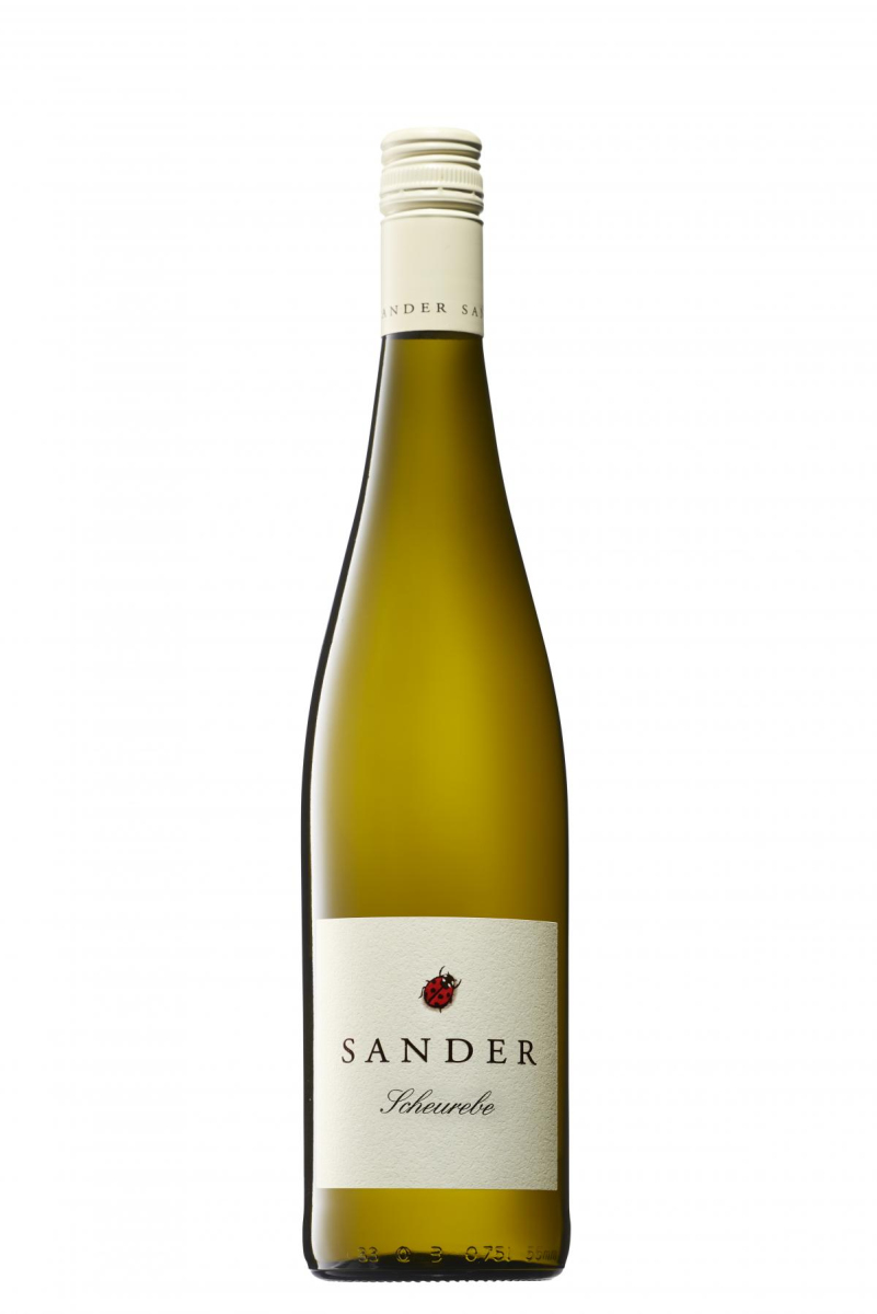 Scheurebe lieblich, Weißwein Sander (DE)