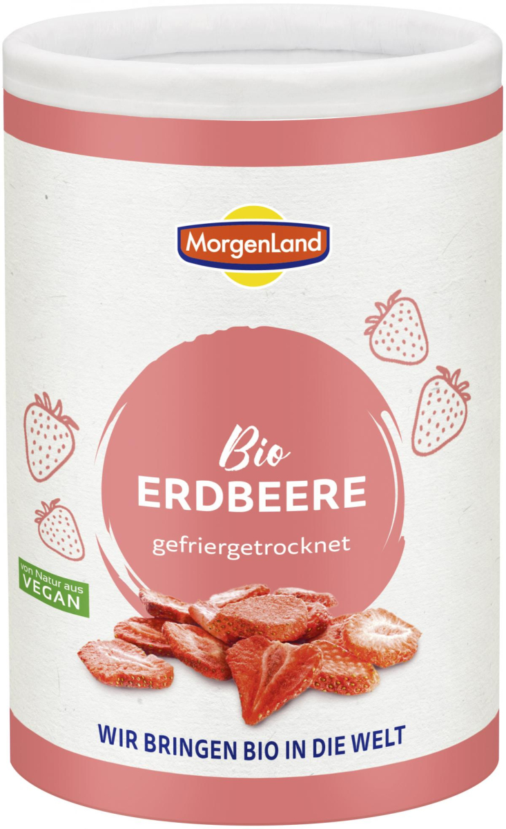 Erdbeeren gefriergetrocknet