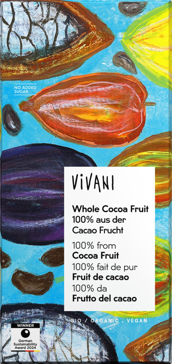 Schokolade Whole Cocoa Fruit 100%