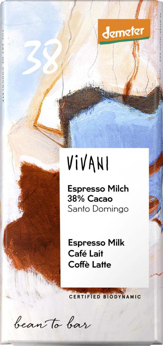 Espresso Milch 38 % Cacao
