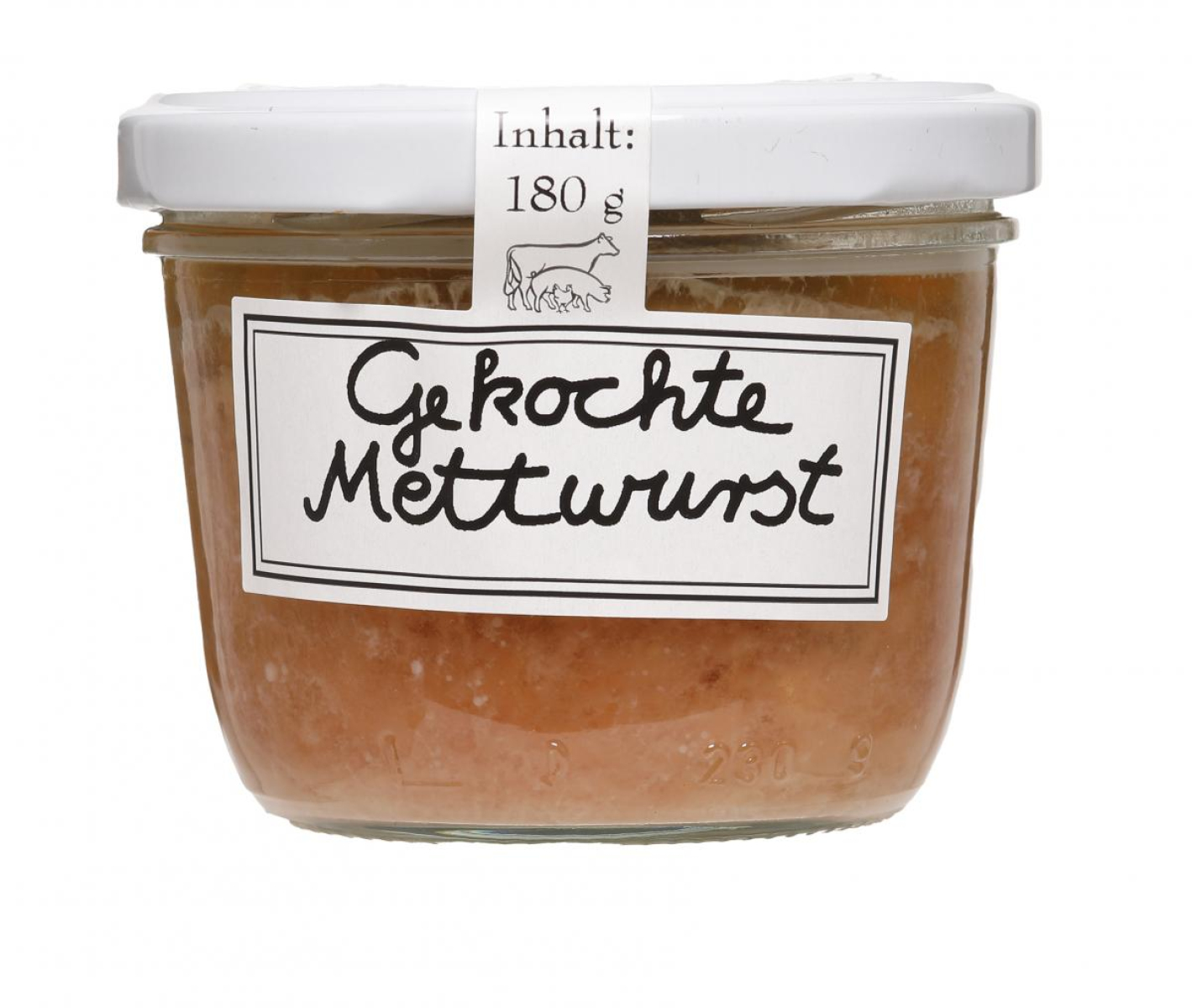 Gekochte Mettwurst