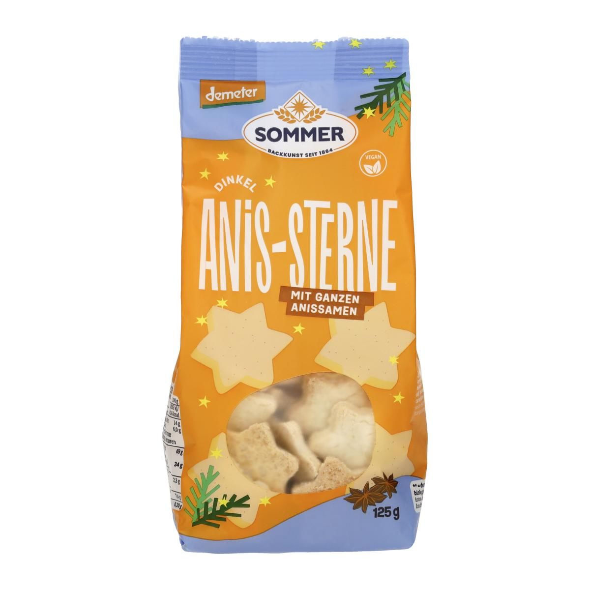 Dinkel Anis-Sterne