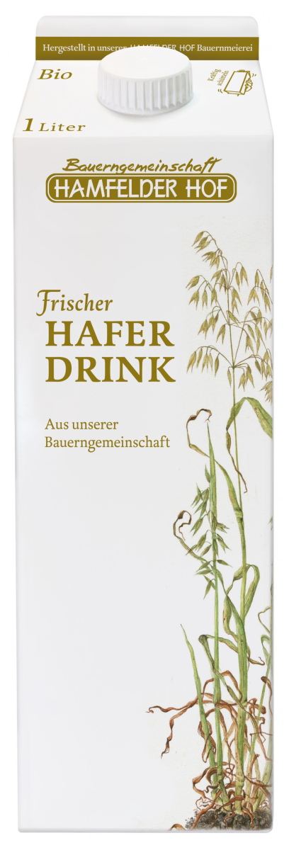 Frischer Haferdrink