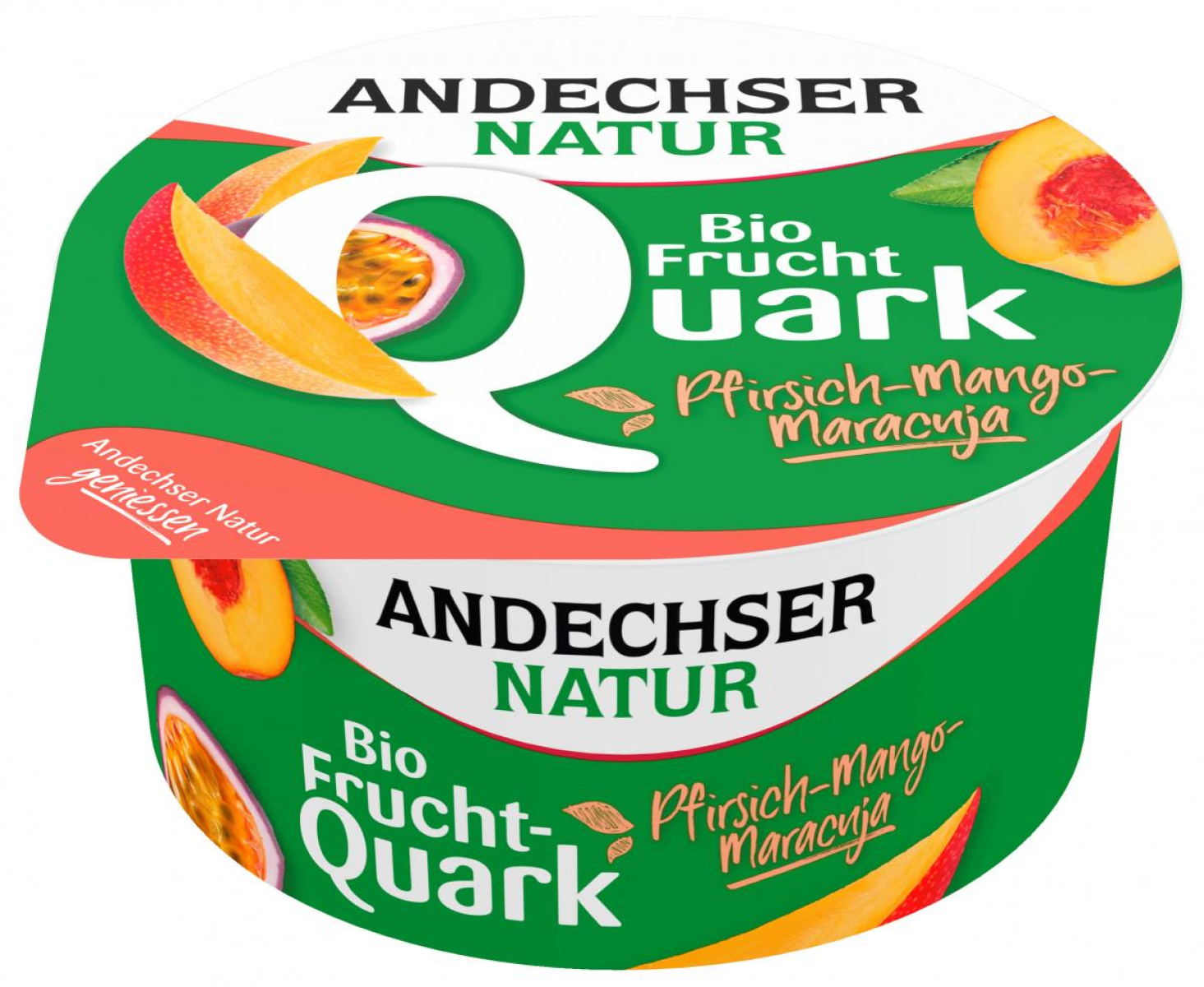 Fruchtquark Pfirsich-Mango-Maracuja