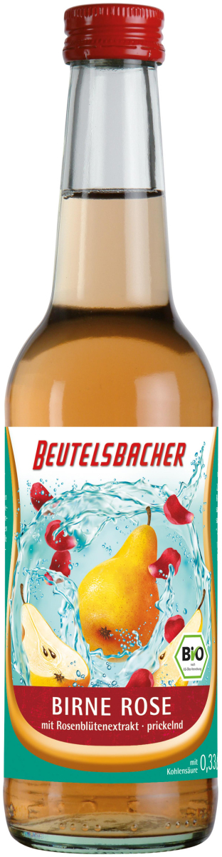 Birne Rose Schorle
