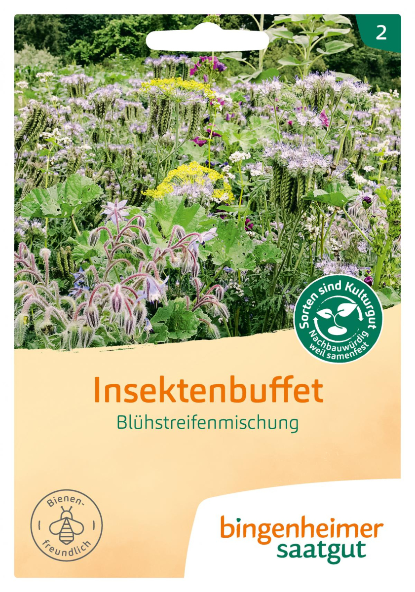 Saat Blühstreifen Insektenbuffet