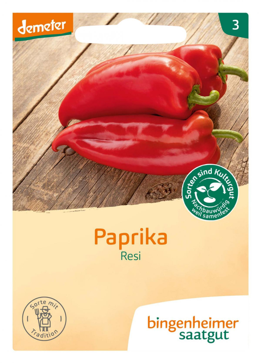 Saat Spitzpaprika rot "Resi"