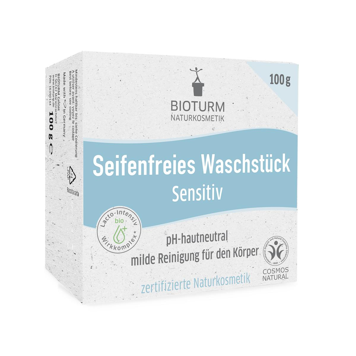 Seifenfreies Waschstück sensitiv